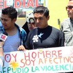 Jóvenes del Movimiento Nicaragüita en la marcha